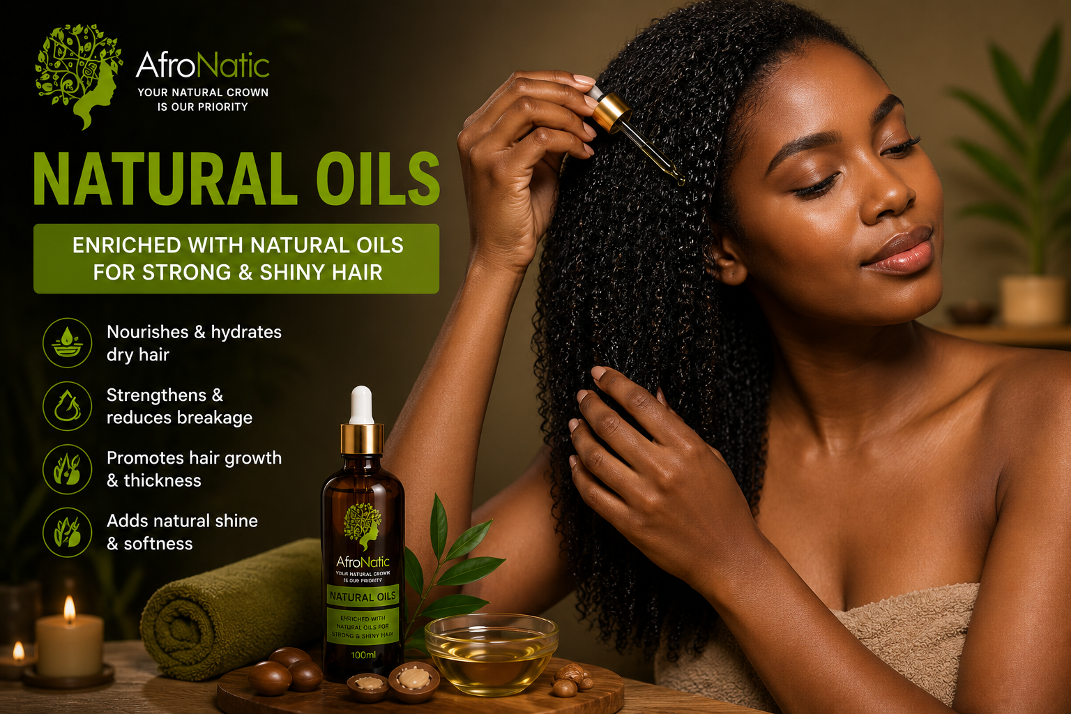 AfroNatic natural oils ritual